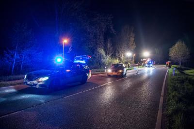 Winnenden: Motorradfahrer kollidiert mit Gegenverkehr und wird Schwerverletzt